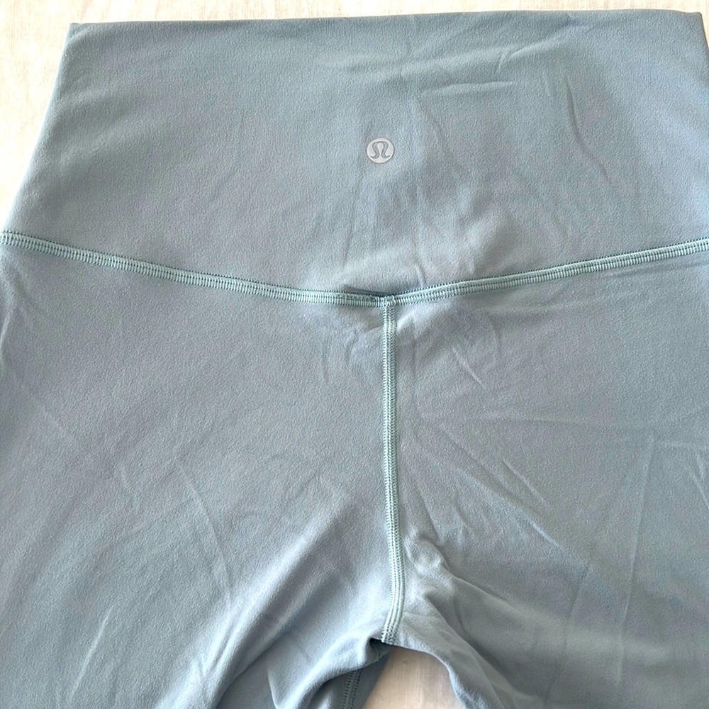 Lululemon light blue high waisted leggings